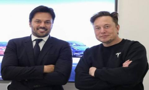 Ministro se reúne com Musk e trata de satélites para levar internet à área remota